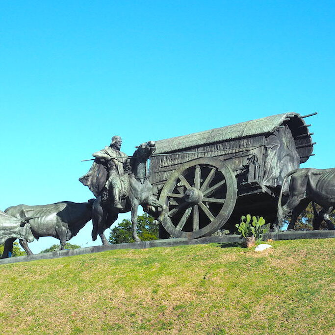 Carreta Sculpture, Montevideo Uruguay